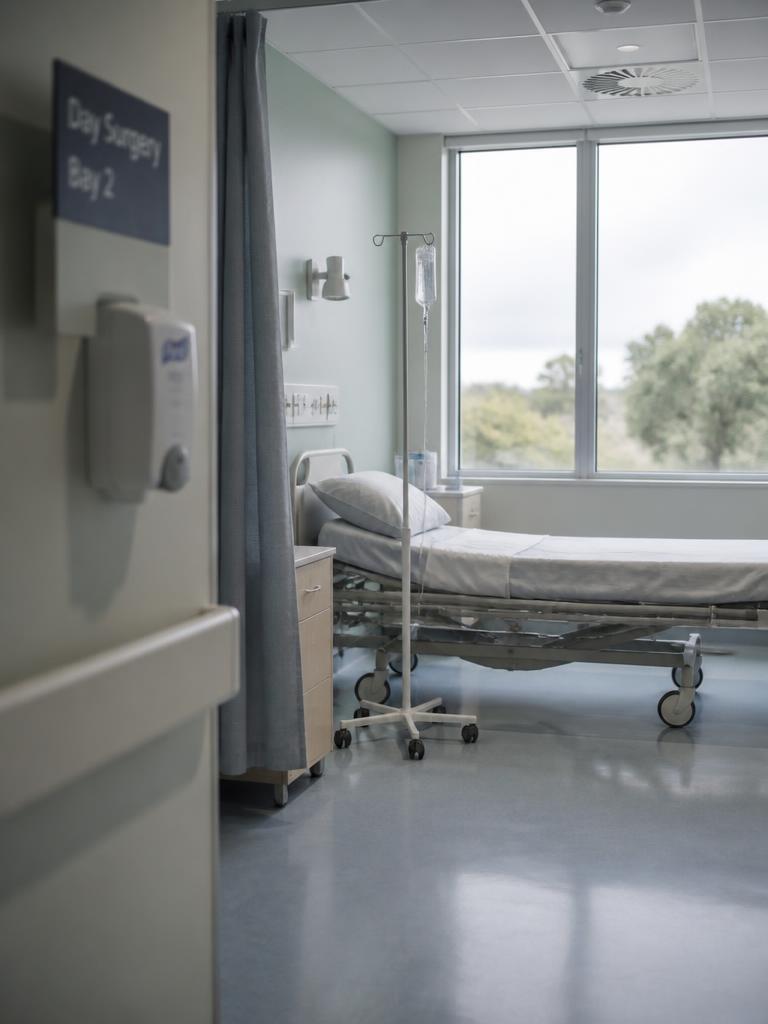 A quiet hospital recovery bay — ACC covers treatment injury as well as accidents.